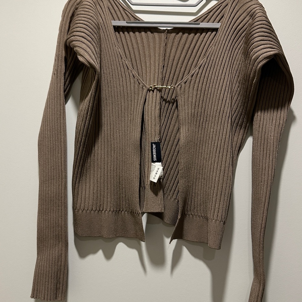 Jacquemus La Maille Pralu Longue Cardigan